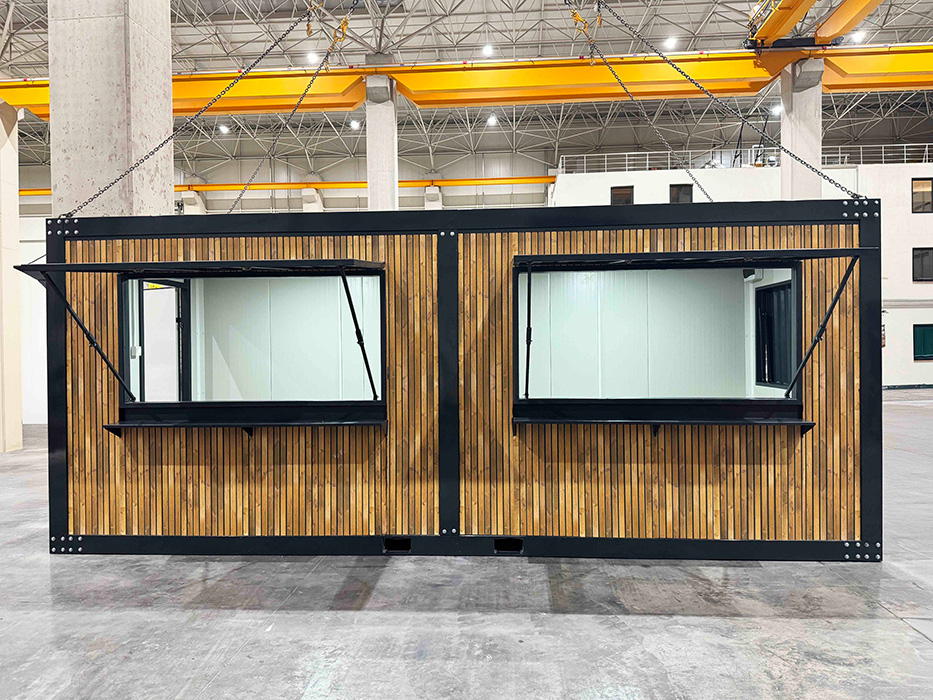 Holzhaus Café – Imbisscontainer, Café Container & Gastro-Container kaufen