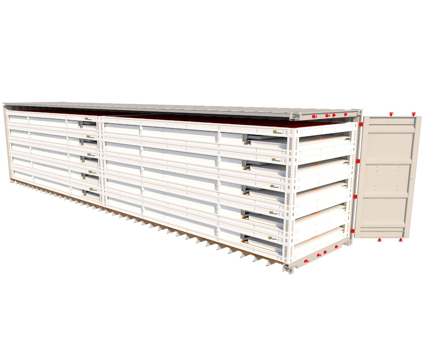 Flatpack-Container: Kostengünstige und platzsparende Lösungen